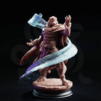 Za’kar Student of the Scroll - 3D Printed Sorcerer Miniature
