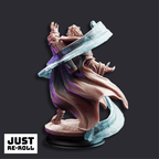 Za’kar Student of the Scroll - 3D Printed Sorcerer Miniature