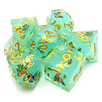 Summer Court | Art Core Dice| 7 Piece Set